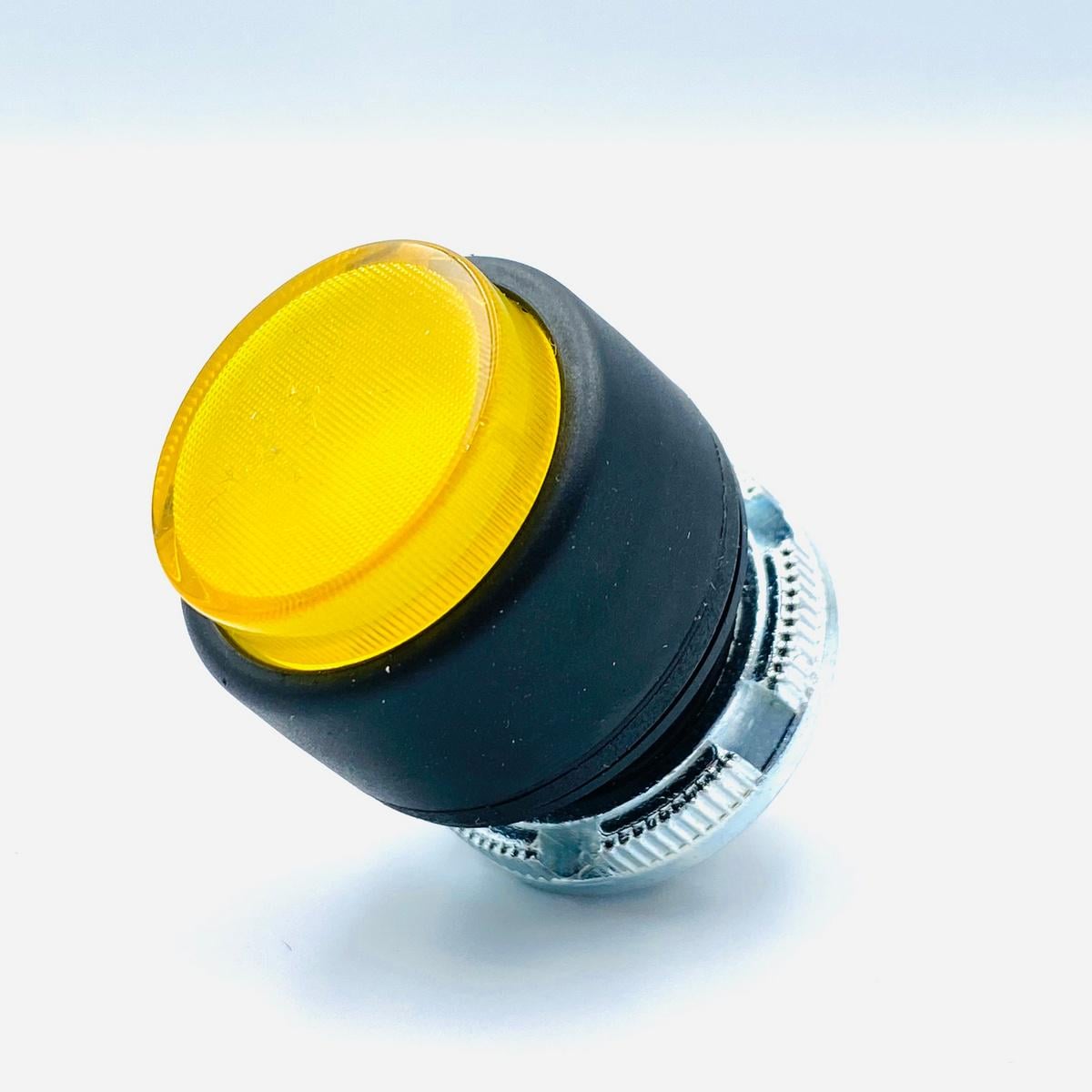 Кнопка Lemanso LSW13 ON-OFF/R16-503AD круглая с LED подсветкой Желтый