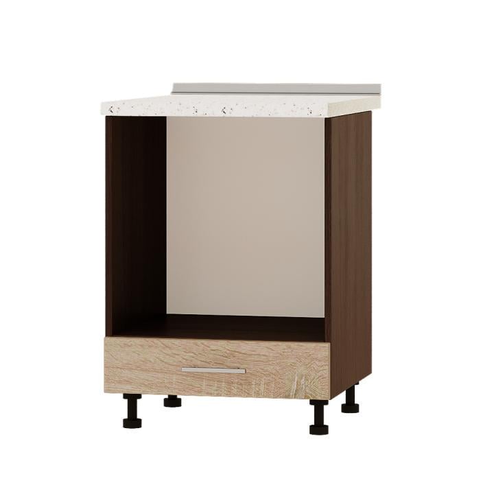 Модуль кухонный под духовку Эверест Оптима Н85-600 без столешницы 60х47х82 см Дуб сонома (DTM-3846)