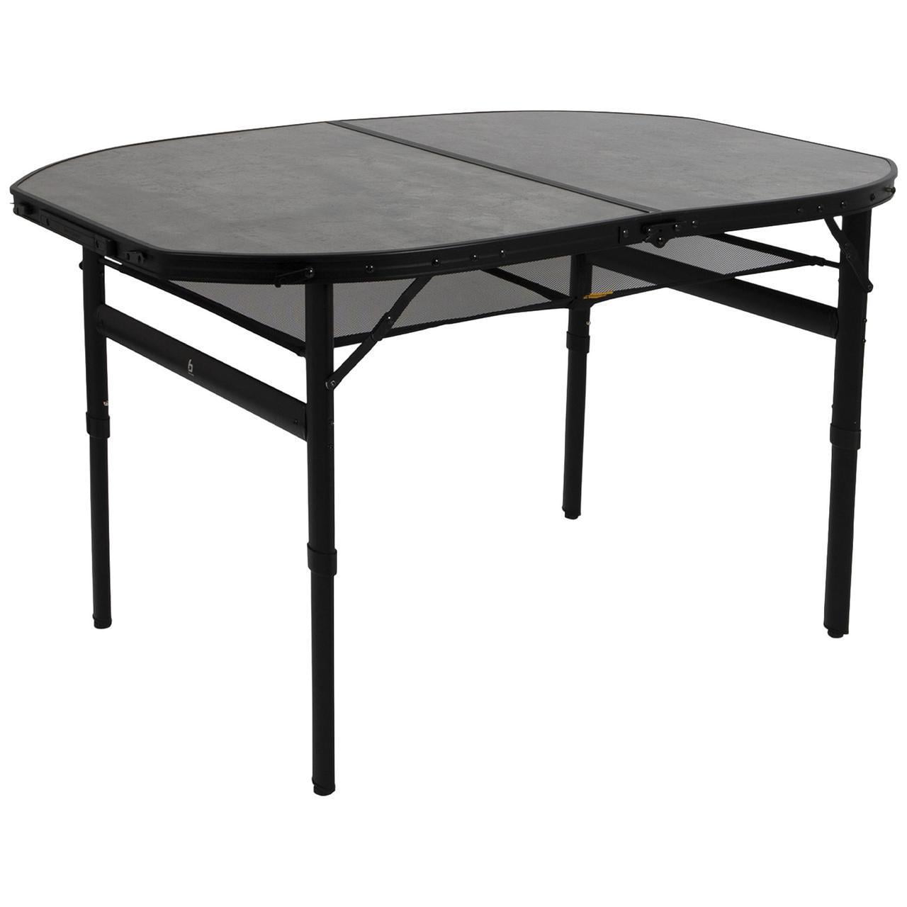 Стол Bo-Camp Northgate Oval 120x80 см Black/Grey (1404187) Стол Bo-Camp Northgate Oval 120x80 см Black/Grey (1404187)