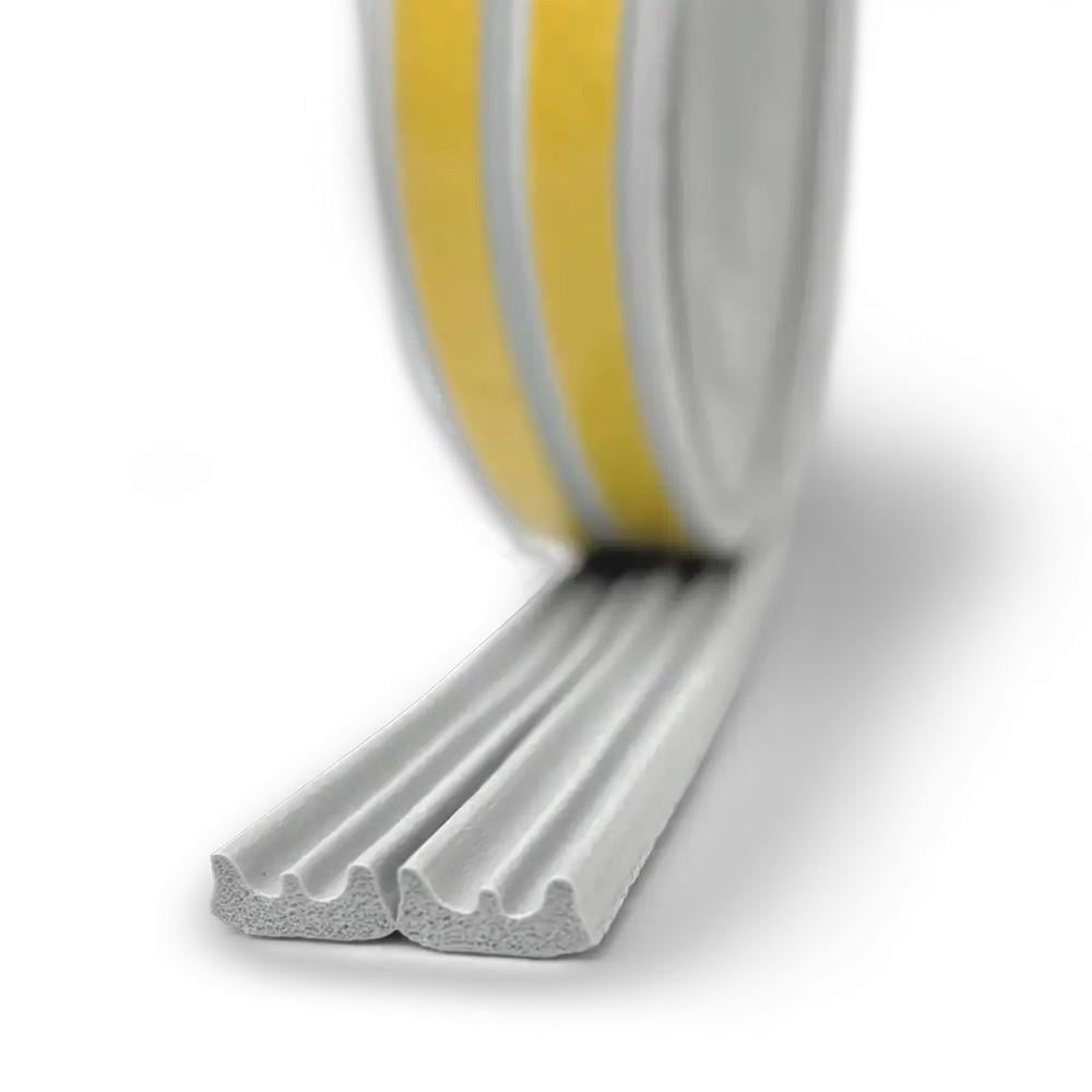 Ущільнювач самоклеючий Scley для вікон та дверей профіль E 2x3 м Білий (2500867610) - фото 3 Ущільнювач самоклеючий Scley для вікон та дверей профіль E 2x3 м Білий (2500867610) - фото 3