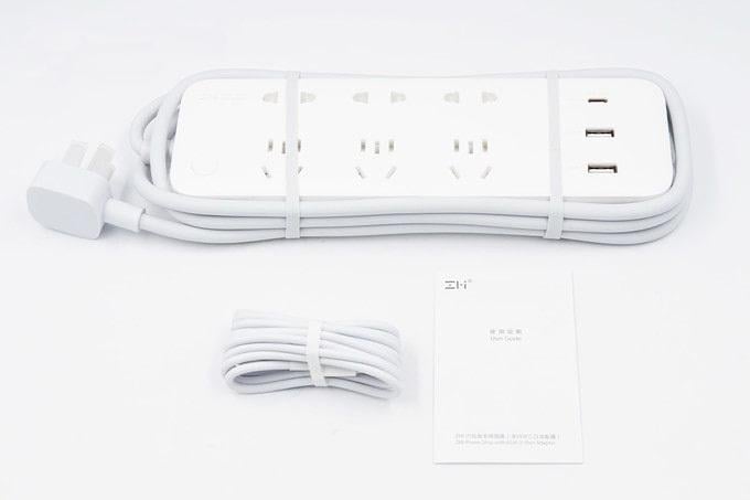 Фільтр-подовжувач мережевий MiJia Mi Home ZMI Power Strip CPX01 6 розеток + 2 USB-port + 1 USB-C port 65 Вт White (CXP01) - фото 5 Фільтр-подовжувач мережевий MiJia Mi Home ZMI Power Strip CPX01 6 розеток + 2 USB-port + 1 USB-C port 65 Вт White (CXP01) - фото 5