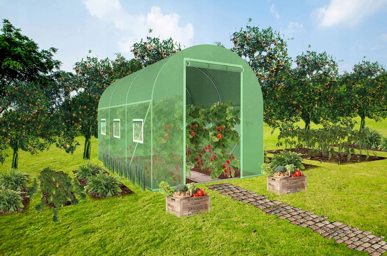 Теплиця парник Garden Line з оцинкованим каркасом та армованою плівкою UV-4 3х2х2 м 6 м2 - фото 7