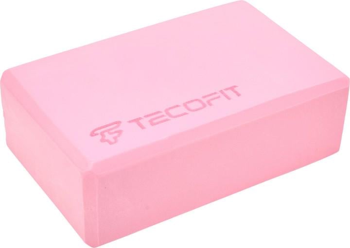 Блок для йоги TECOFIT EVA Розовый (TOP17123690)