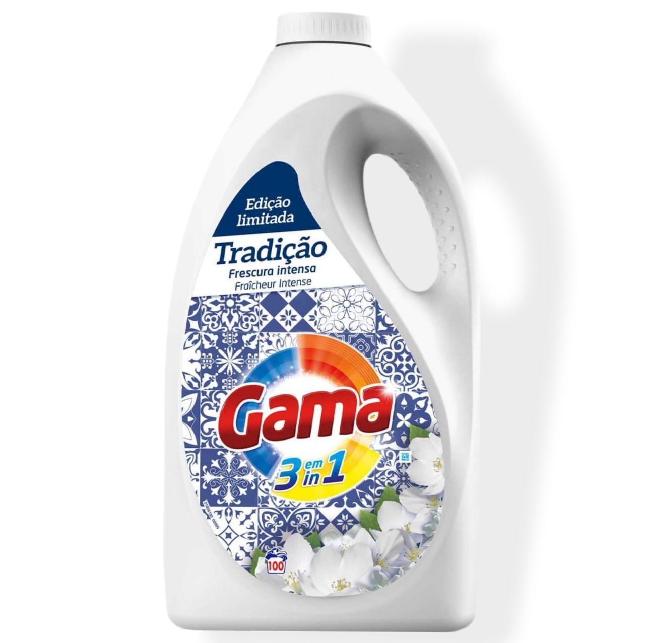 Гель для стирки Gama Традиционный Интенсивная свежесть Tradicao 4,5 л 100 стирок