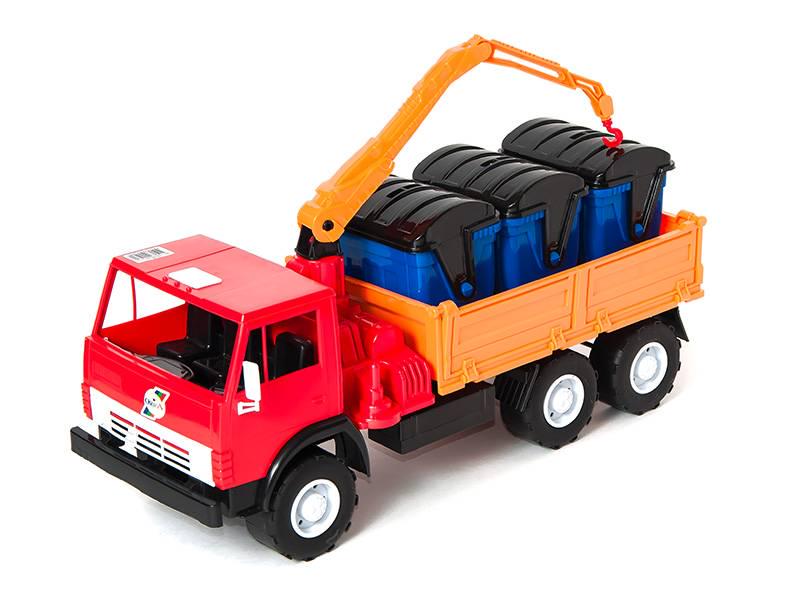 Іграшкова вантажівка Orion 280 з маніпулятором та баками (45933)