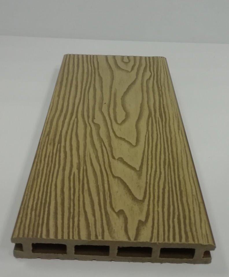 Дошка терасна Polymer Wood Приват 3D з ДПК 140х20х2200 мм Дуб - фото 1 Дошка терасна Polymer Wood Приват 3D з ДПК 140х20х2200 мм Дуб - фото 1