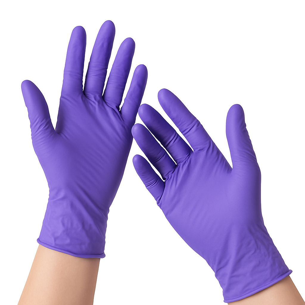 Перчатки нитриловые HOFFEN HFN-12302S 3,5 г нестерильные нетекстурированные б/п S 100 шт. Фиолетовый (015f27ca) - фото 2 Перчатки нитриловые HOFFEN HFN-12302S 3,5 г нестерильные нетекстурированные б/п S 100 шт. Фиолетовый (015f27ca) - фото 2