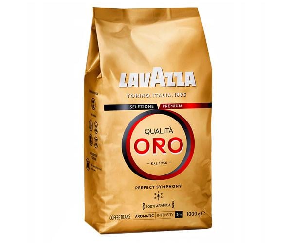 Кофе в зернах Lavazza Qualita Oro 100% Арабика 1 кг