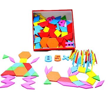 Набір навчальний дитячий Руді Танграм із дерев'яних фігур 36 деталей (10129506) - фото 4