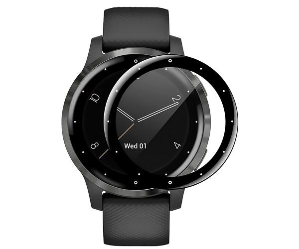Защитное стекло противоударное SoftGlass Full Cover P ммA для Garmin Venu 3S Black