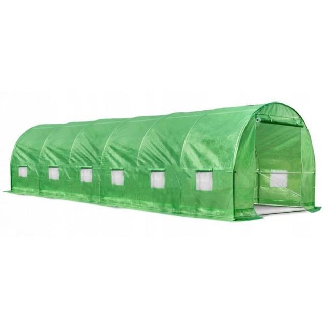 Теплица садовая Bonro UP с окнами 18 кв.