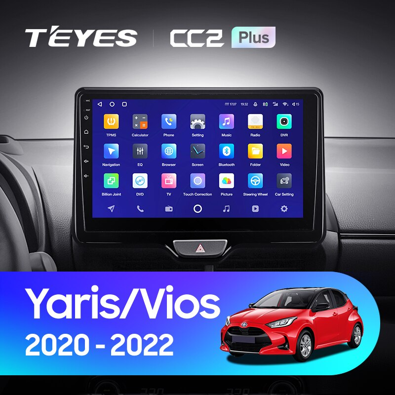 Автомагнітола штатна Teyes CC2 Plus для Toyota Yaris/Vios 2020-2022 Android (1795458808) - фото 5