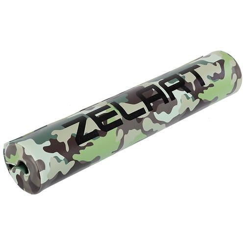 Накладка на гриф смягчающая штанги Zelart TA-7699-1 d-9 см l-45 см Зеленый камуфляж (32312013)