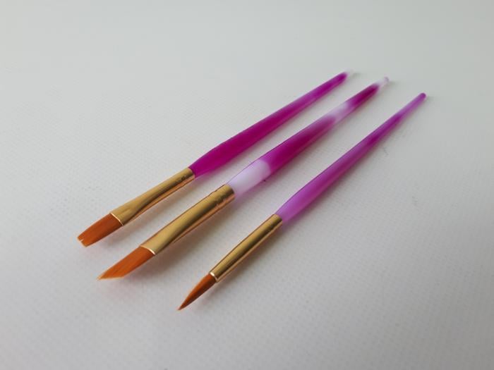 Набор кондитерских кисточек для росписи пряников 3 шт. L 18 см (728375164) Набор кондитерских кисточек для росписи пряников 3 шт. L 18 см (728375164)