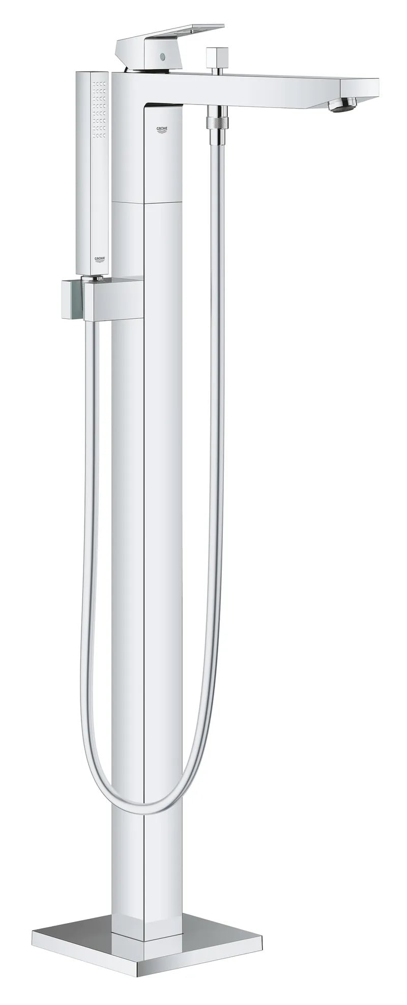 Змішувач підлоговий для ванни Grohe Eurocube (23672001) Змішувач підлоговий для ванни Grohe Eurocube (23672001)