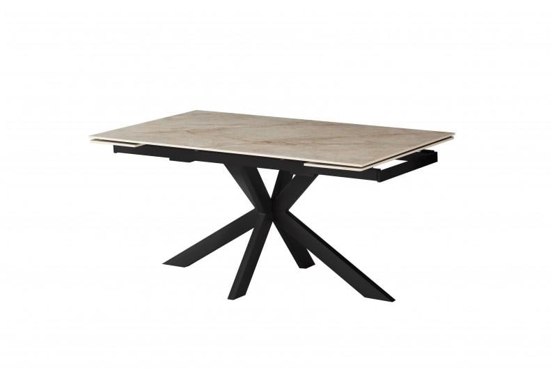 Стіл обідній Квант Мікс Меблі 1600/2200х900х760 мм Чорний/Шекспир грей - фото 4 Стіл обідній Квант Мікс Меблі 1600/2200х900х760 мм Чорний/Шекспир грей - фото 4