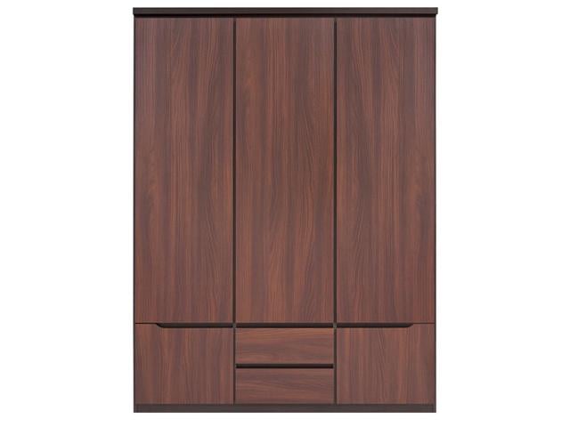 Шкаф пятидверный в спальню Джули Gerbor SZF5D2S из ДСП 1535х570х2070 мм Коричневый (4dbd58f2)