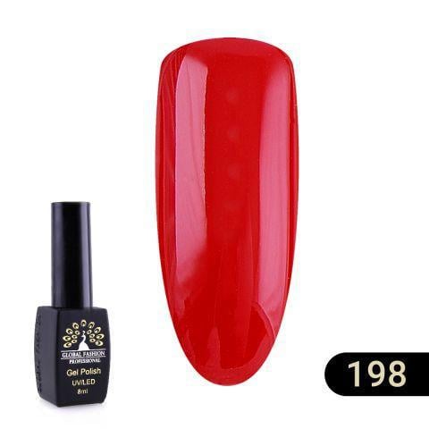 Гель-лак Global Fashion Black elite 198