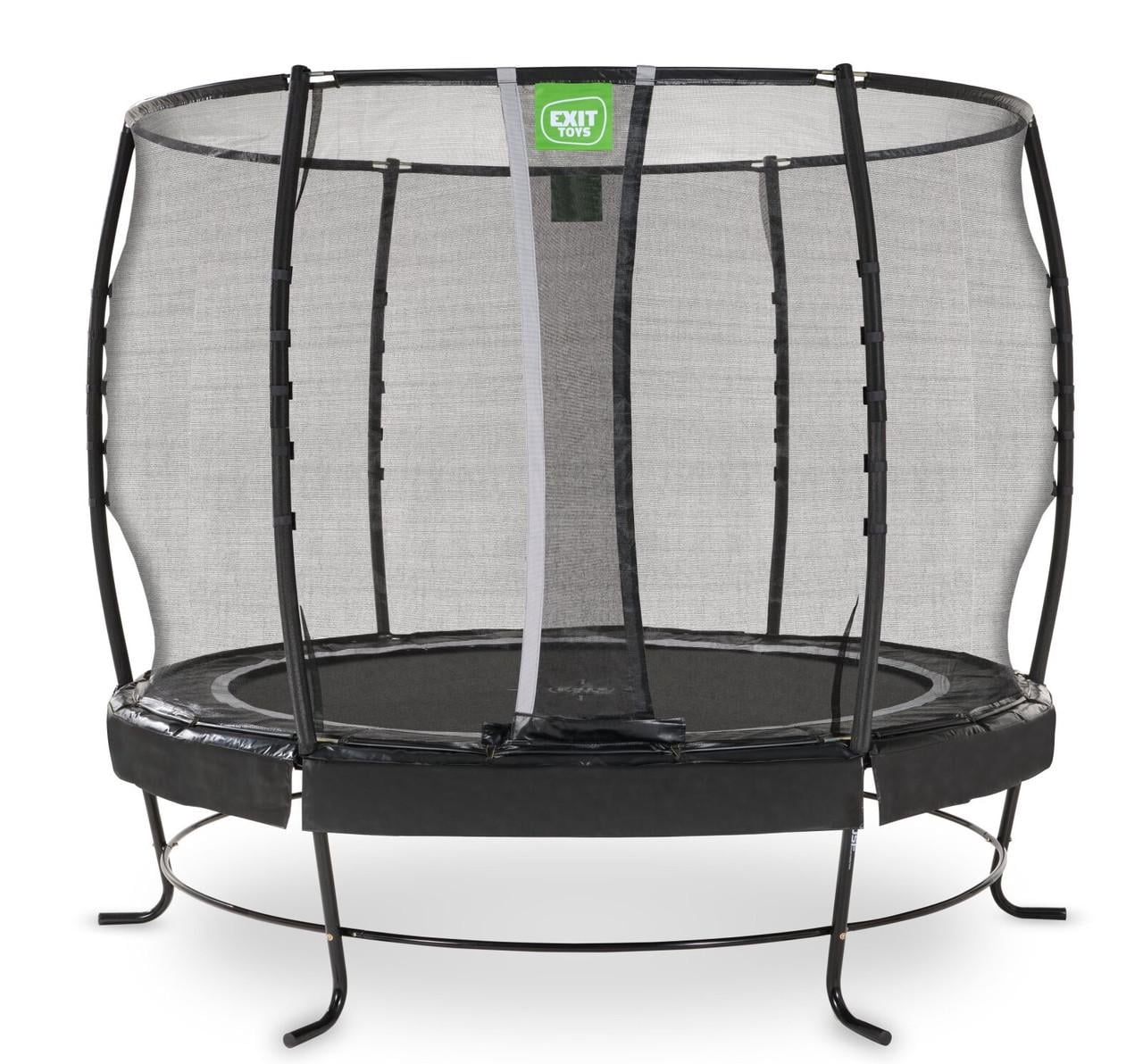 Батут Exit Toys Lotus Premium 305 см с защитной сеткой Черный