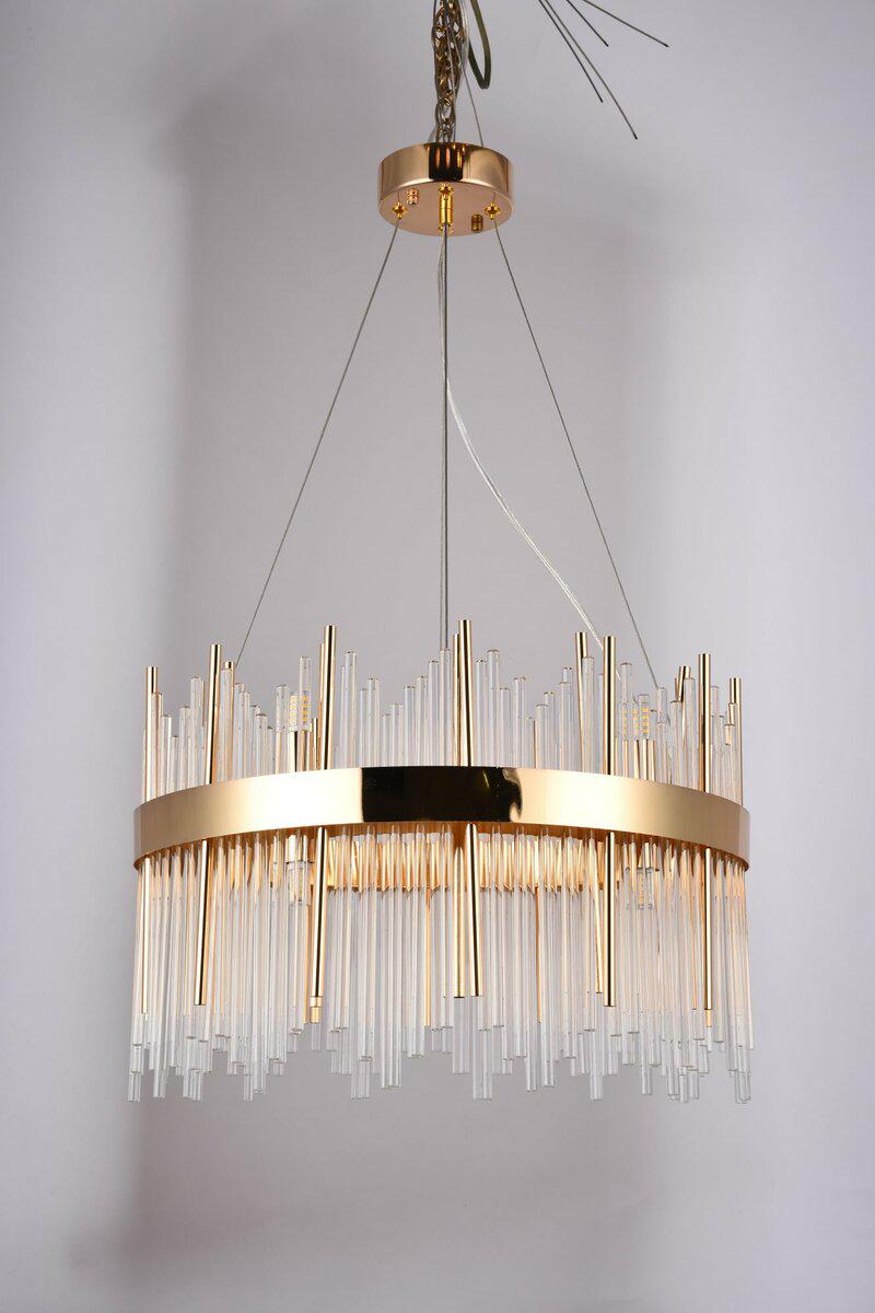 Люстра хрустальная Ш 5064/500 GD (44011)