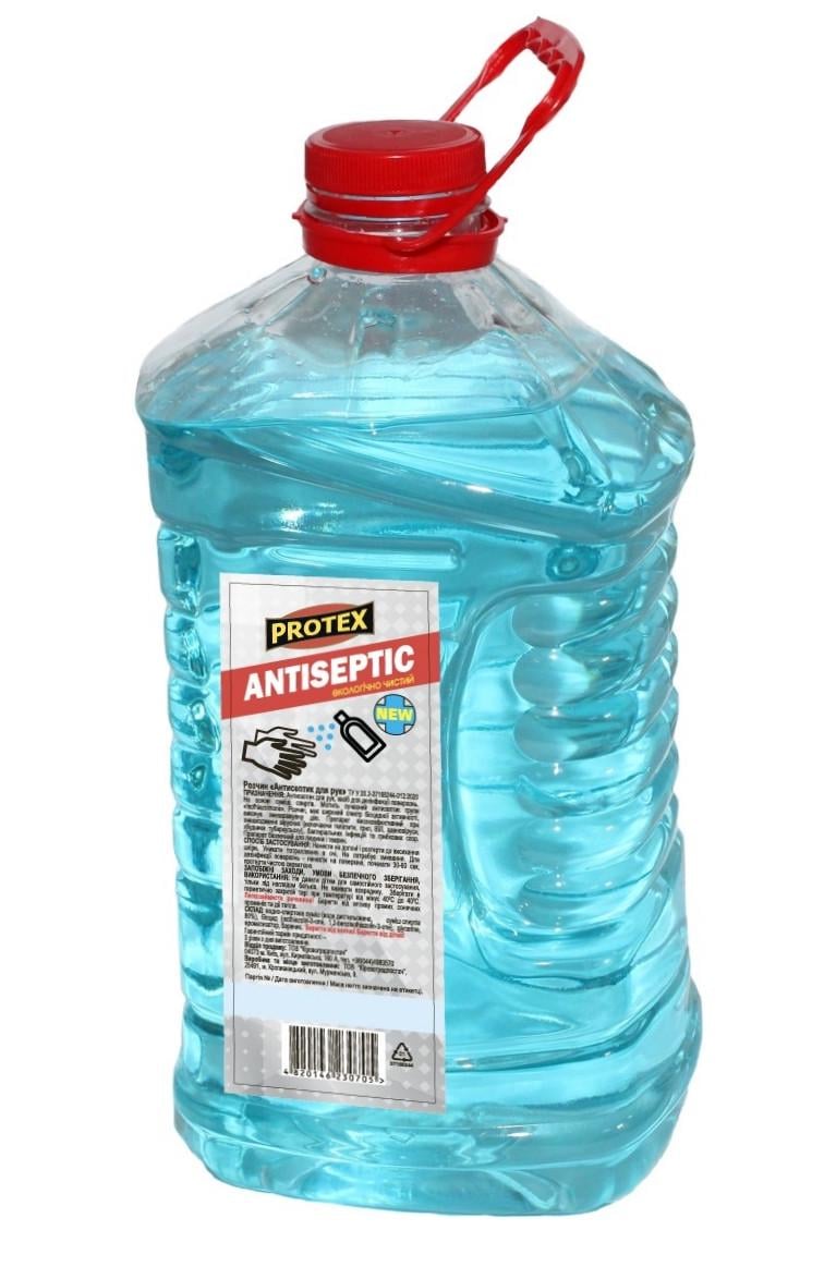 Розчин Антисептик для рук PROTEX 3800 мл
