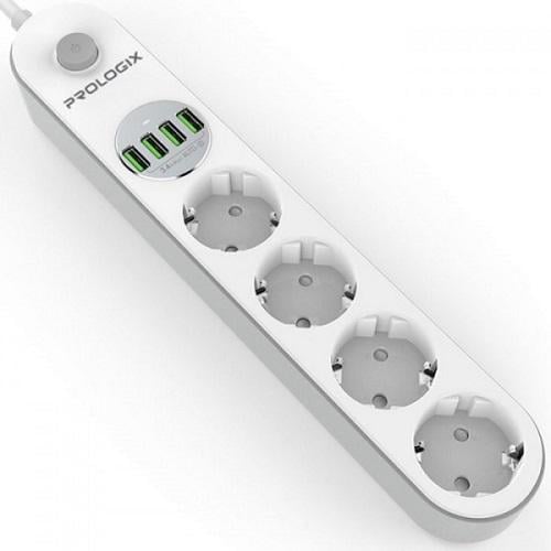 Подовжувач мережний ProLogix Premium PR-SE4432W Білий