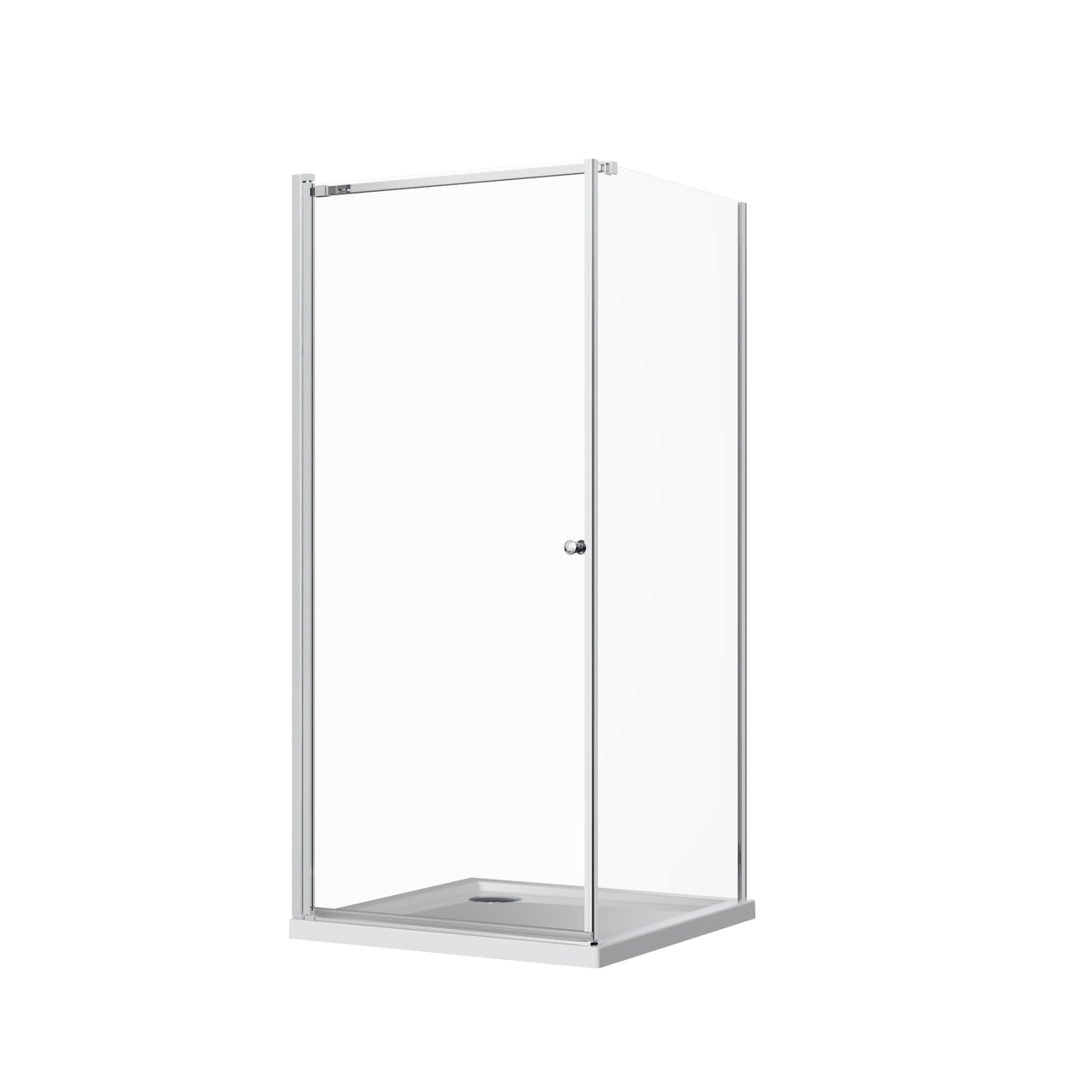 Душевая кабина стеклянная AVKO Glass RDR11 90x90x190 см Clear (2371516757)
