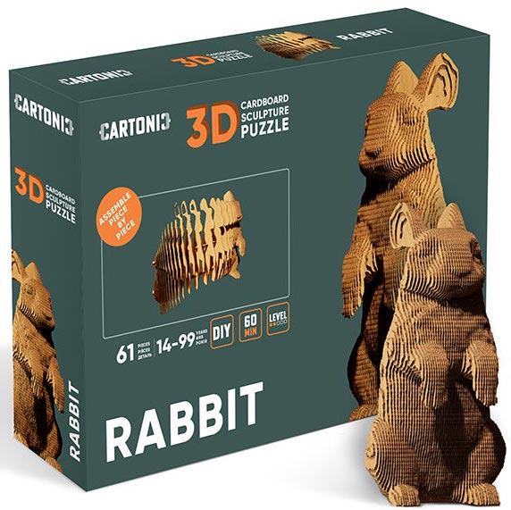 Конструктор картонний Cartonic 3D Puzzle Rabbit