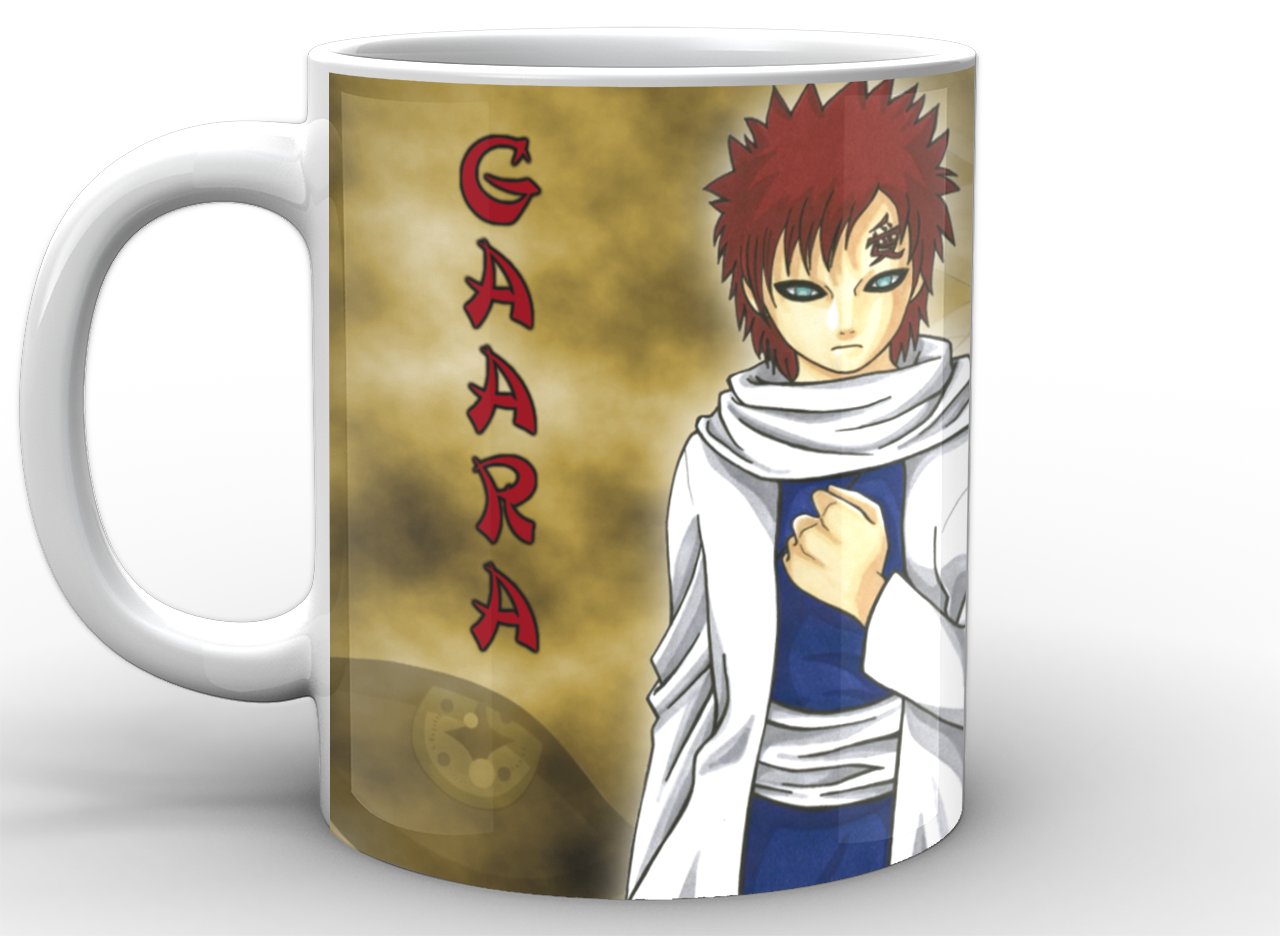 Чашка Gee! Наруто Naruto Gaara Белый NA.02.003