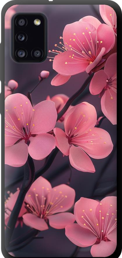 Чехол на Samsung Galaxy A31 A315F Пурпурная сакура (6075b-1908-42517)