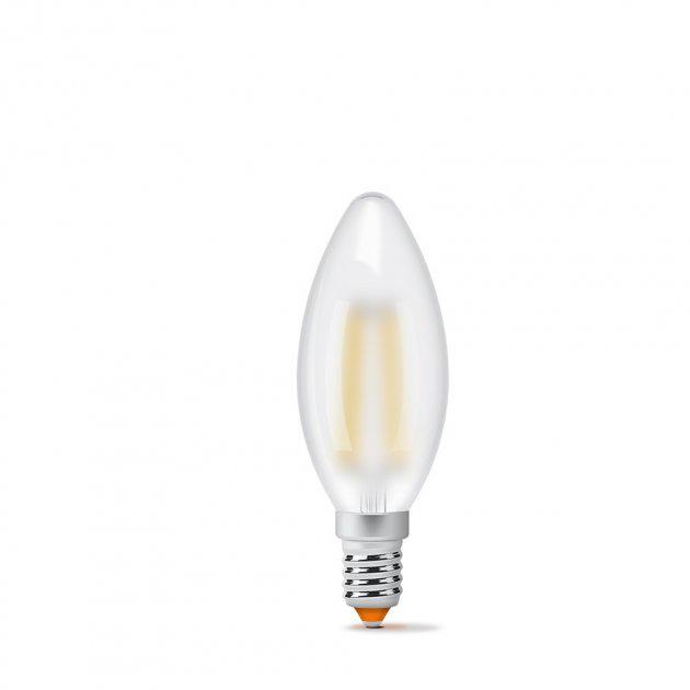 LED лампа VIDEX Filament C37FMD 4W E14 4100K диммерная матовая (100729) - фото 2