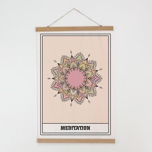 Постер тканевый на стену Meditation 60х93 см (TPSR_22S025) Постер тканевый на стену Meditation 60х93 см (TPSR_22S025)