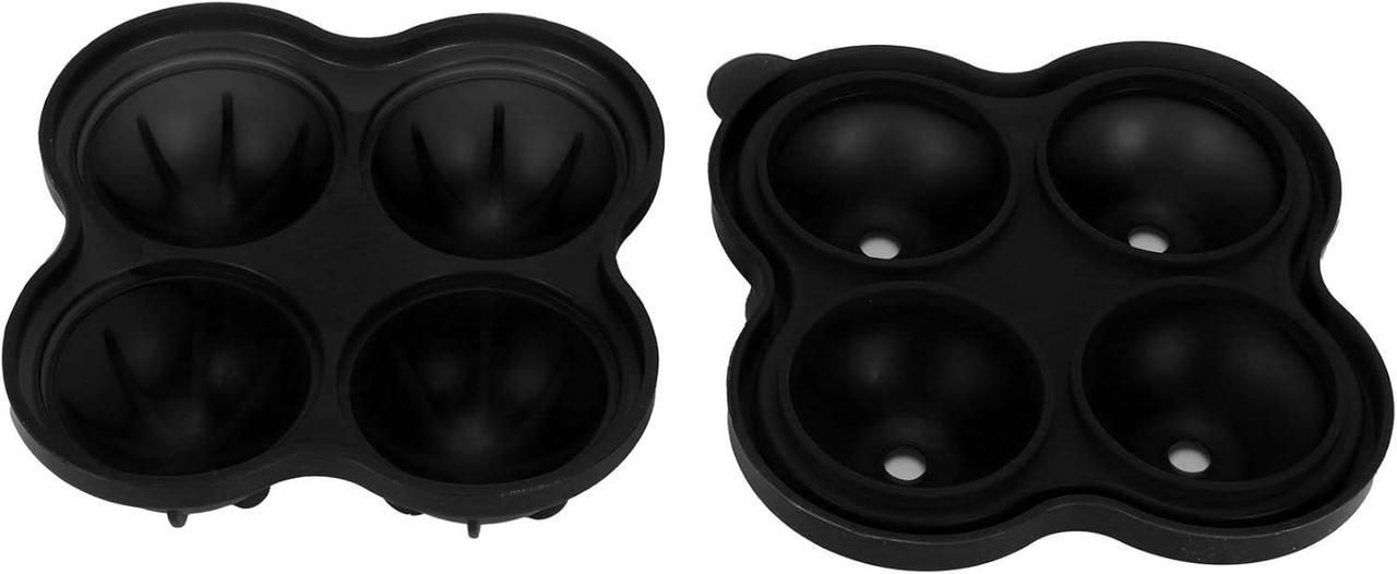 Форма для льоду Куля 4 комірок Чорний (НР051590) - фото 6