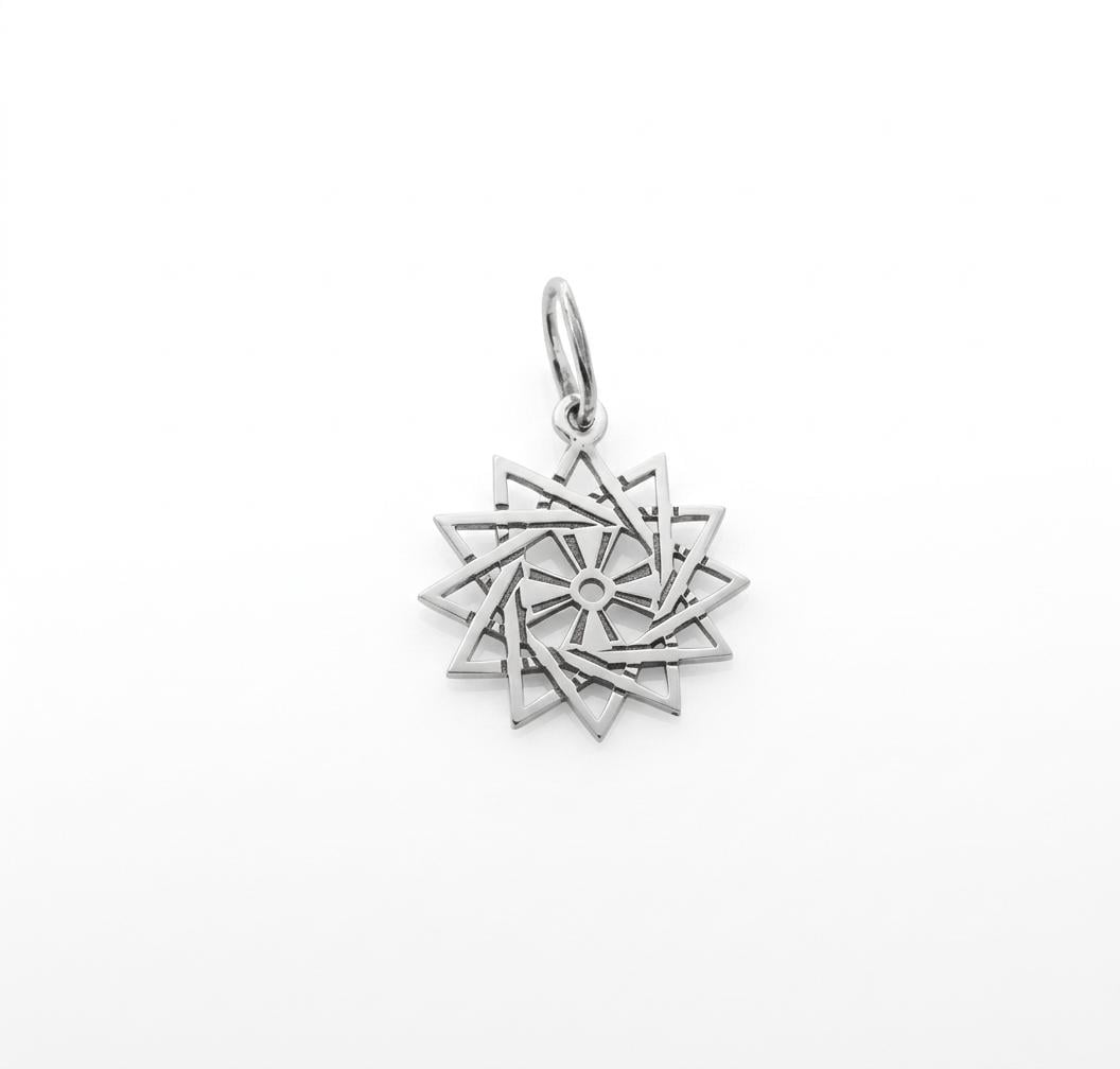 Кулон оберег из серебра Maxi Silver 9683 Звезда эрцгамма (89683)
