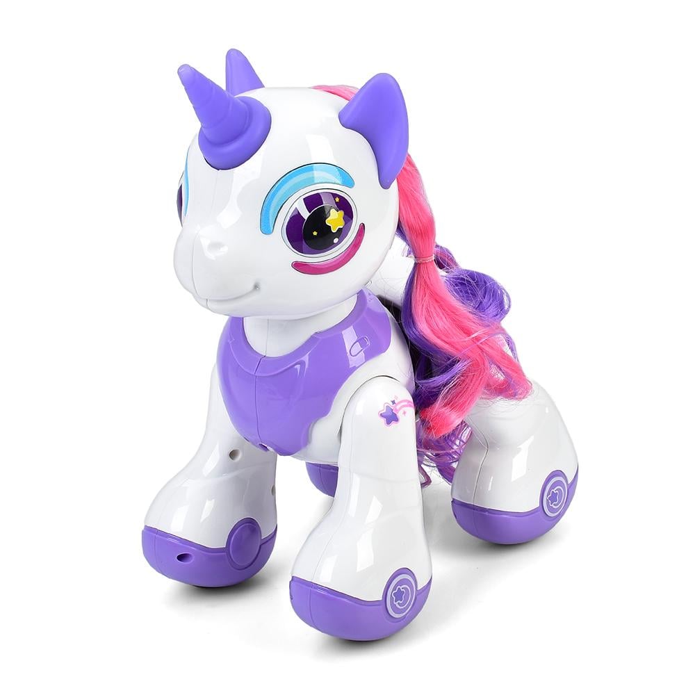 Интерактивная игрушка Животное HBD8008 сенсорный единорог/музыка/свет/звук/ездит/танцует Фиолетовый (26879929) Интерактивная игрушка Животное HBD8008 сенсорный единорог/музыка/свет/звук/ездит/танцует Фиолетовый (26879929)
