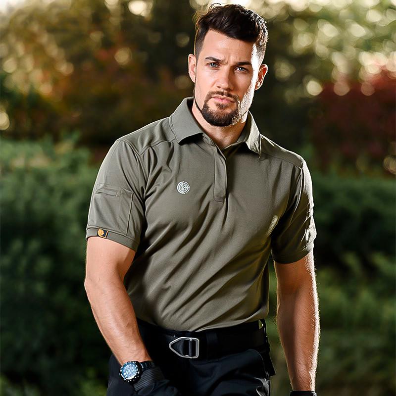 Футболка мужская военная Han Wild 00258 Green M Милитари (11573020) - фото 2