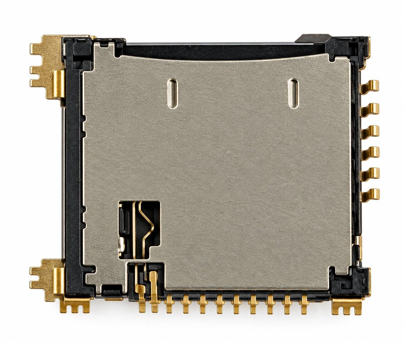 Коннектор SIM-карты для Samsung C3010/P900/S5230 (000019056)