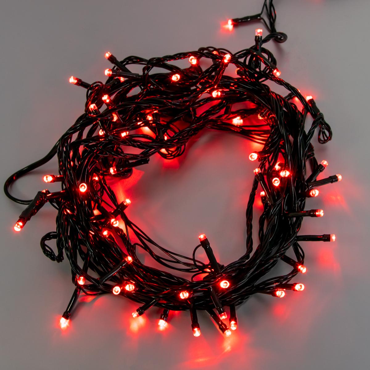 Лед гирлянда на елку AJ-1003 84LED Красный 8 м (1008939-Red)