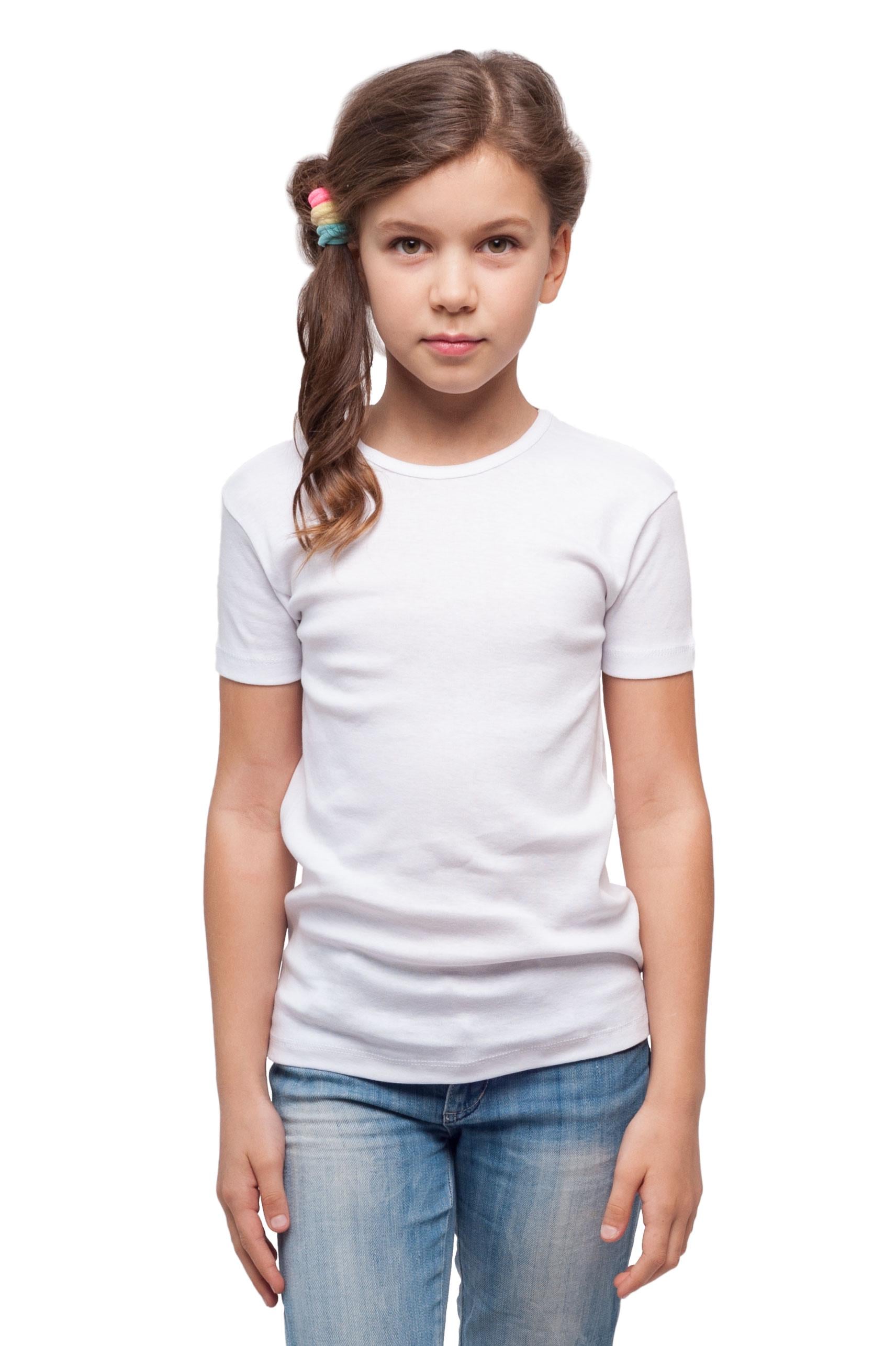 Футболка деская Наталюкс р. 38 146x152 см Белый (2133023200061)