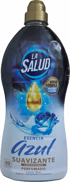 Пом'якшувач з ароматом блакитної троянди концентрат La Salud Esencia Azul Suavizante Concentrado 60 прань 1350 мл
