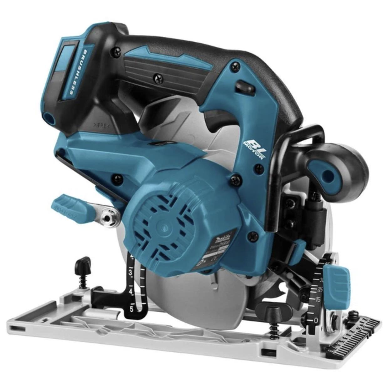 Дискова пила акумуляторна безщіткова DHS680 48 В 185 мм 10800 об/хв Синій (5678765) - фото 8 Дискова пила акумуляторна безщіткова DHS680 48 В 185 мм 10800 об/хв Синій (5678765) - фото 8