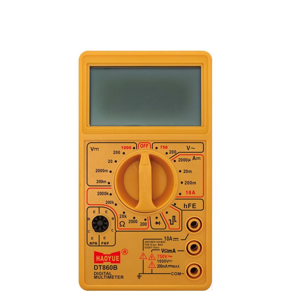 Мультиметр цифровой HAOYUE DT860B/700B с экраном и щупами (630450)