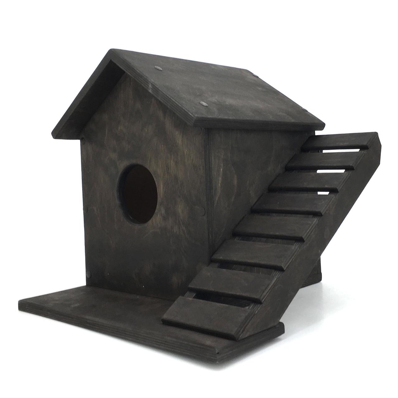 Будиночок для білок з дерева Мигдаль 40 Мокко (ДДБ-400310) - фото 8 Будиночок для білок з дерева Мигдаль 40 Мокко (ДДБ-400310) - фото 8