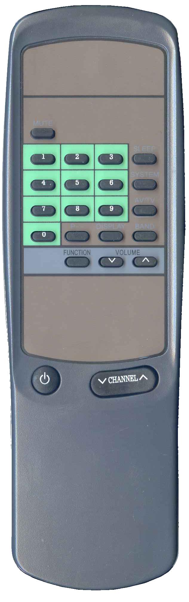 Пульт для телевизора AIWA RC-TV2 (3000005)