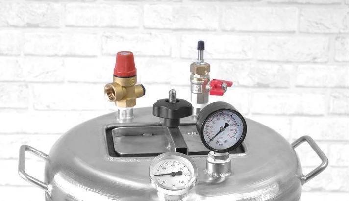 Автоклав газовый UTEHO ГУД-40 нержавейка 55 л 40 банок/0,5 л (843021949) - фото 4 Автоклав газовый UTEHO ГУД-40 нержавейка 55 л 40 банок/0,5 л (843021949) - фото 4