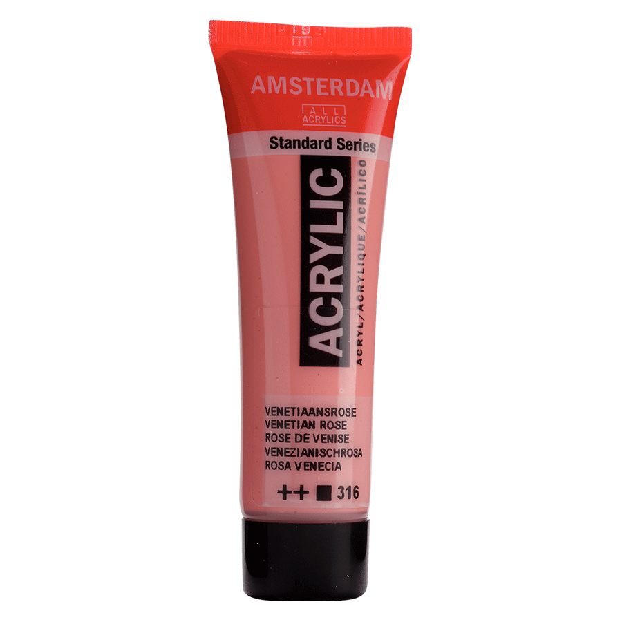 Фарба акрилова AMSTERDAM Royal Talens 17043160 3 шт. 20 мл 316 Венеціанський рожевий (8712079347796)