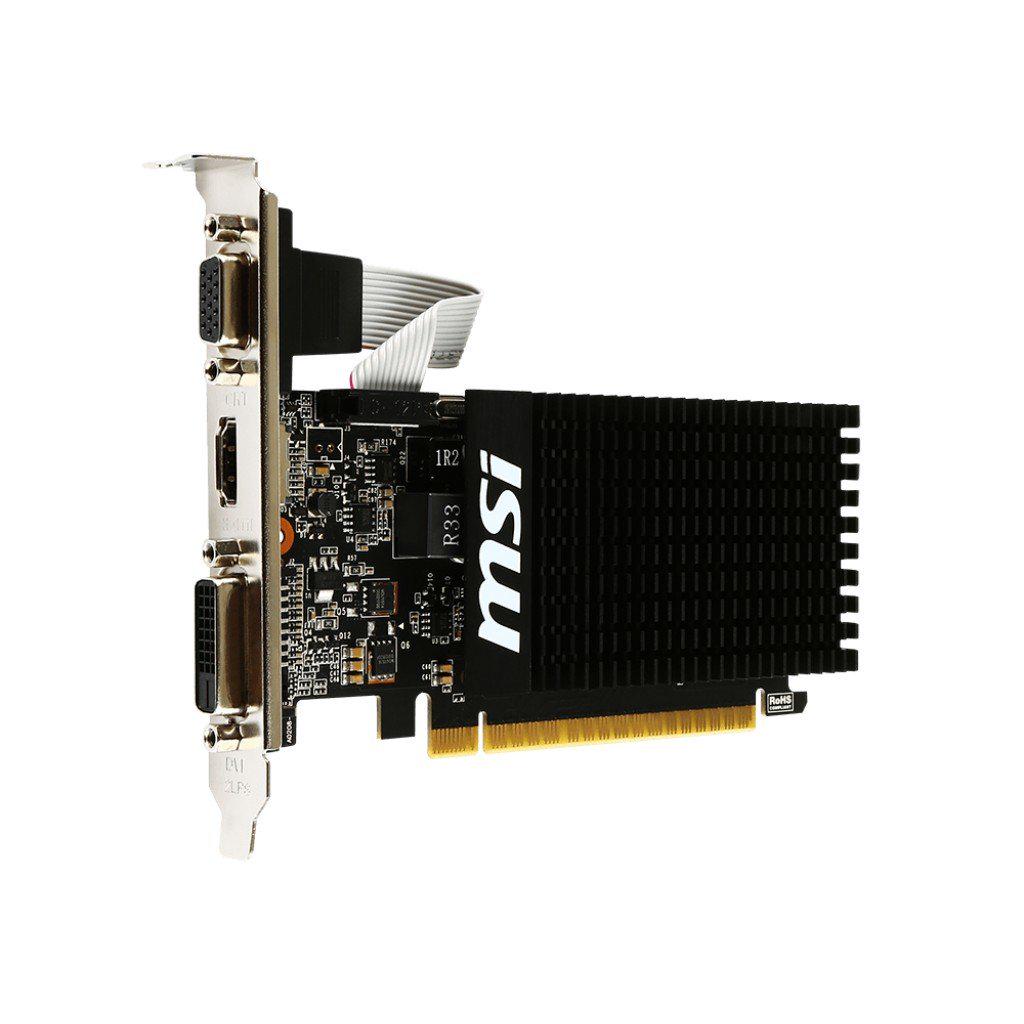 Видеокарта MSI GeForce GT 710 (GT 710 2GD3H LP) - фото 2 Видеокарта MSI GeForce GT 710 (GT 710 2GD3H LP) - фото 2