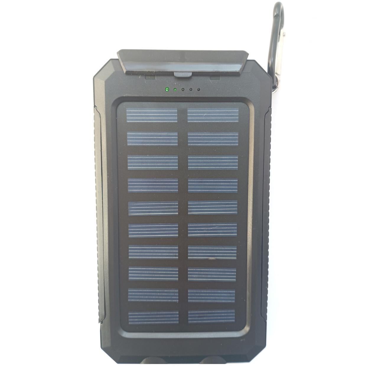 Повербанк Solar 20000 mAh с фонариком Black (11227) Повербанк Solar 20000 mAh с фонариком Black (11227)