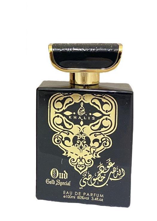 Парфюмированная вода унисекс Khalis Golden Oud в транспортной упаковке 100 мл (3037)