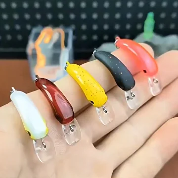 Набір мінівоблерів створюють шумовий ефект у воді та ефективно приманюють рибу 5 шт. (Y02282) - фото 6 Набір мінівоблерів створюють шумовий ефект у воді та ефективно приманюють рибу 5 шт. (Y02282) - фото 6